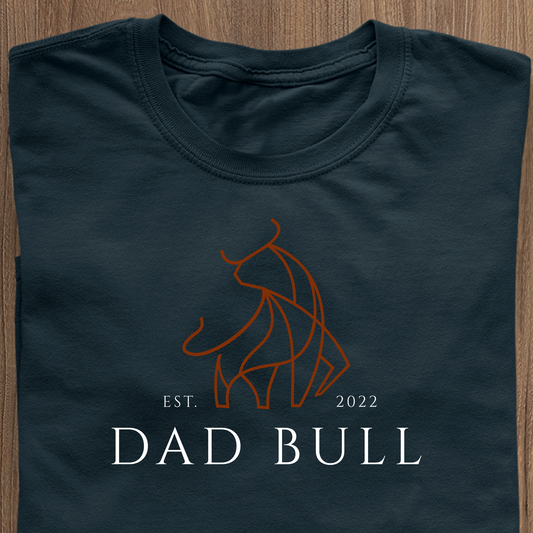 Dad Bull - Datum Personalisierbar - Premium Shirt